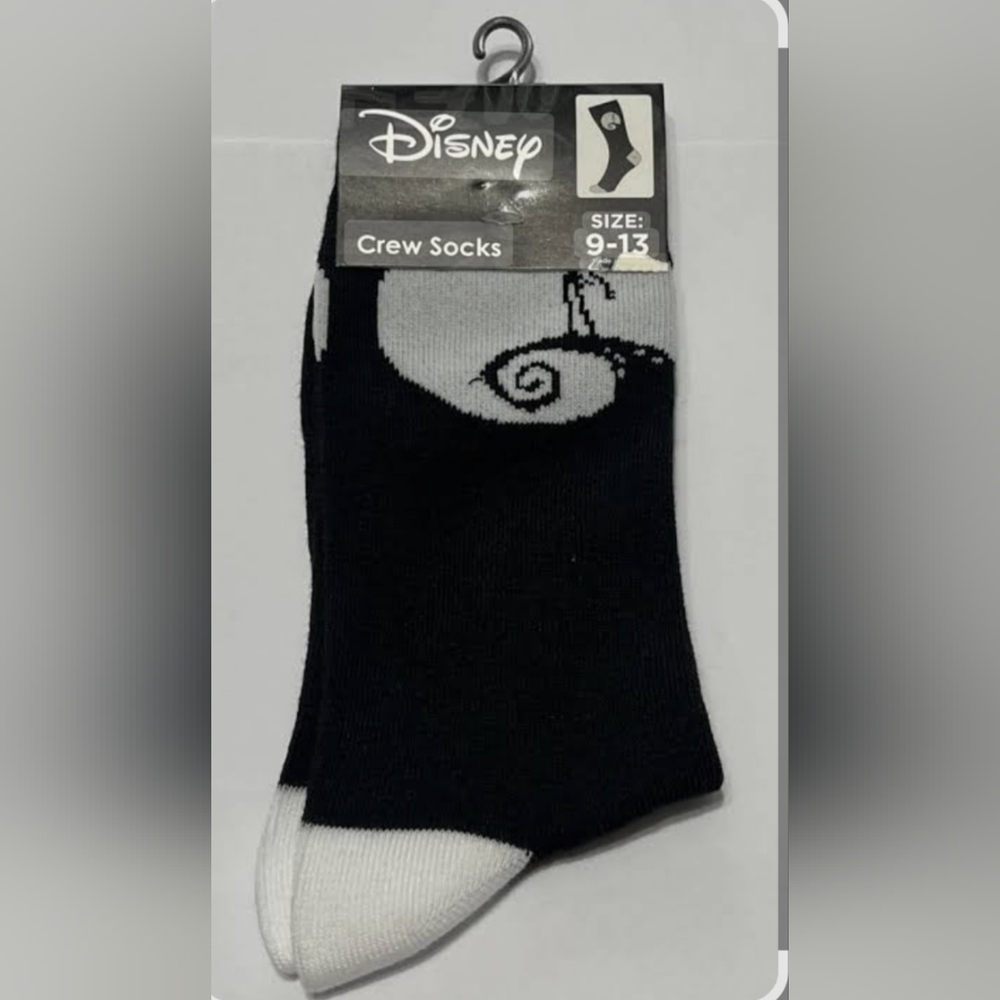 NEW The Nightmare Before Christmas Jack & Sally Crew Socks Unisex Size 9-13